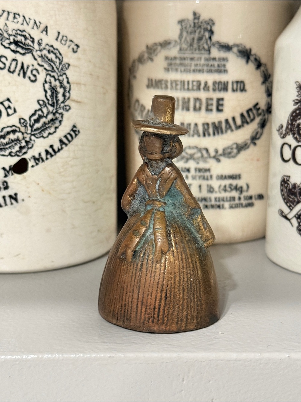 Antique English “Sweet Jenny Jones” Lady Bell from Wales - Picture 5 of 8